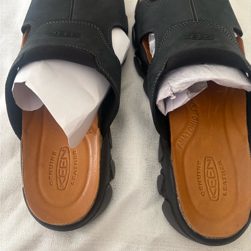 KEEN Men's 10.5 Black Daytona II Slides